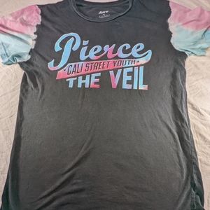 Pierce the Veil Cali Street Youth Tie Dye Concert Tee Small